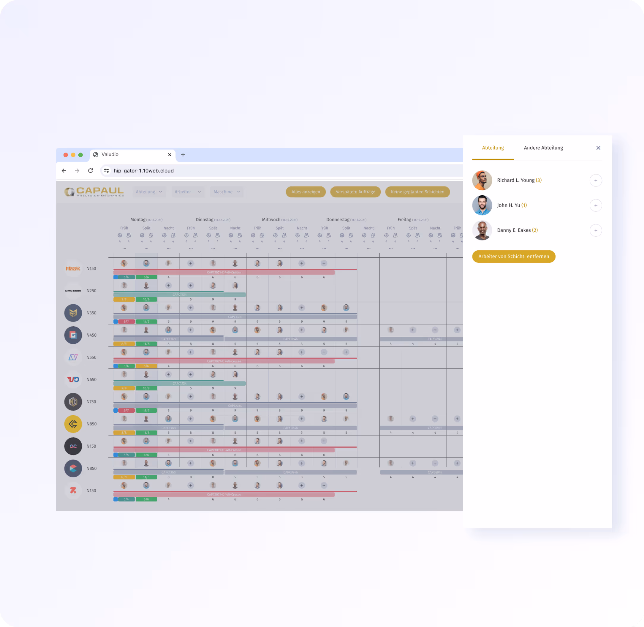 Maßgeschneiderte Planungssoftware